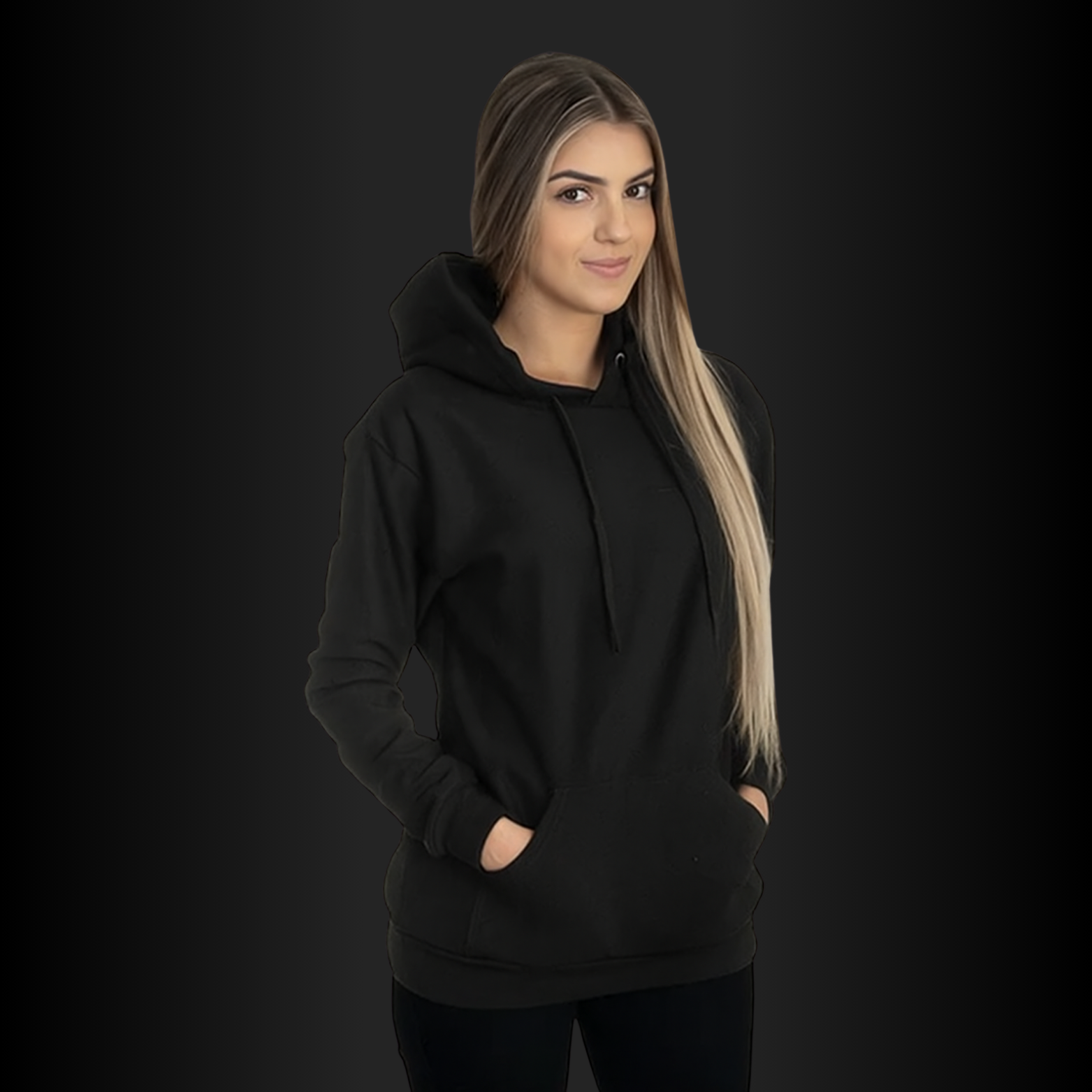 Casaco moletom feminino