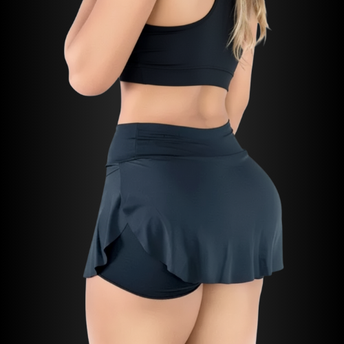 Saia short feminino